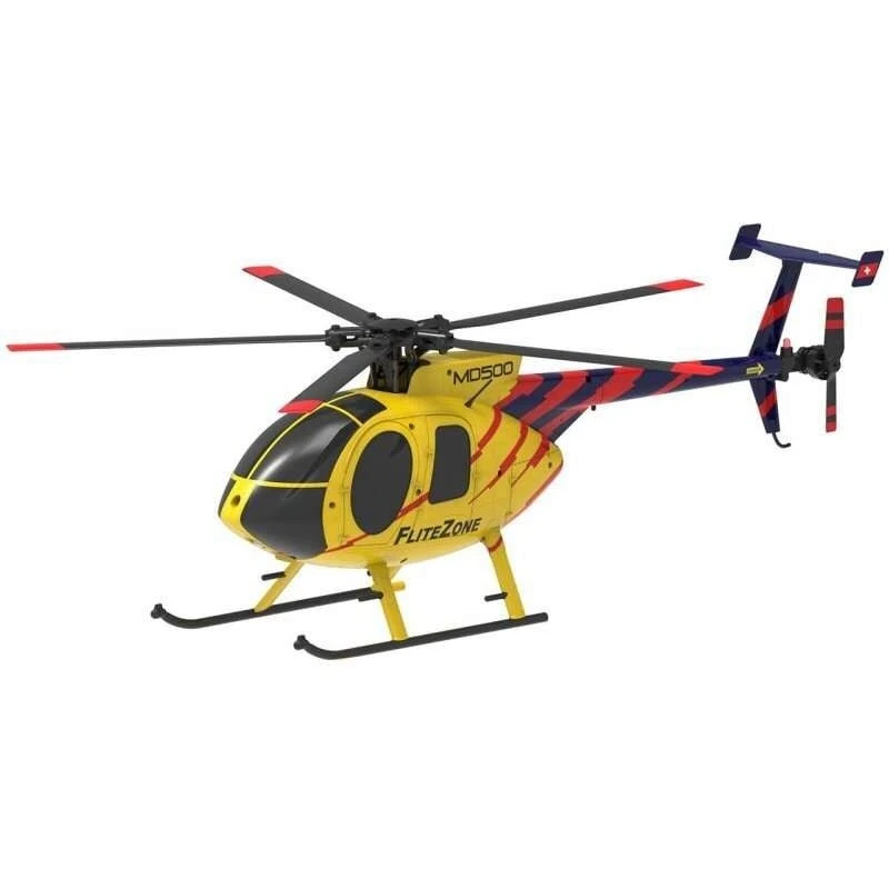 Hughes MD500 RTF helikopter – komplet sæt inkl. LiPo & oplader