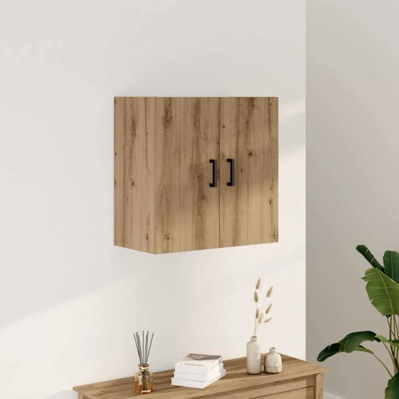 vidaXL Vægskab 60x31x60 cm Konstrueret Træ Kunsteg