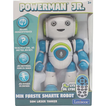 POWERMAN JR dansktalende interaktiv børnerobot