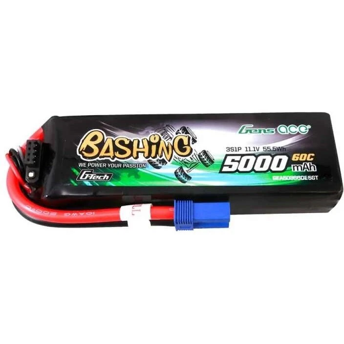 G-Tech 5000mAh 11,1V 3S 60C LiPo (EC5)