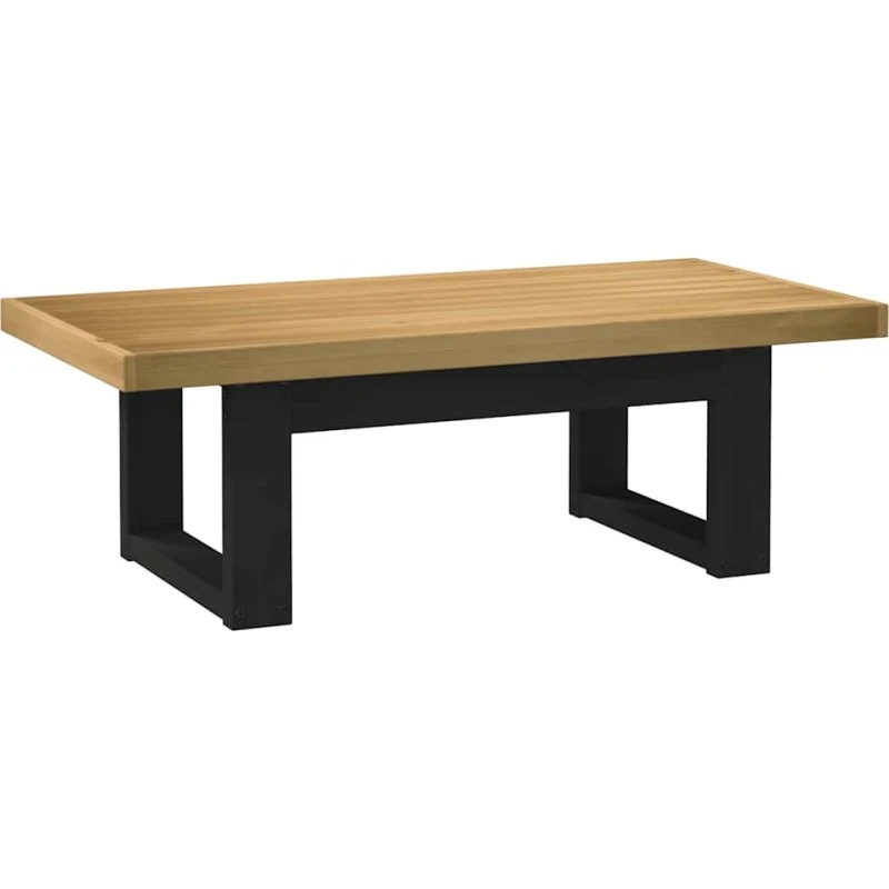 vidaXL Noain U-formede ben 120x60x40 cm massivt fyrretræ