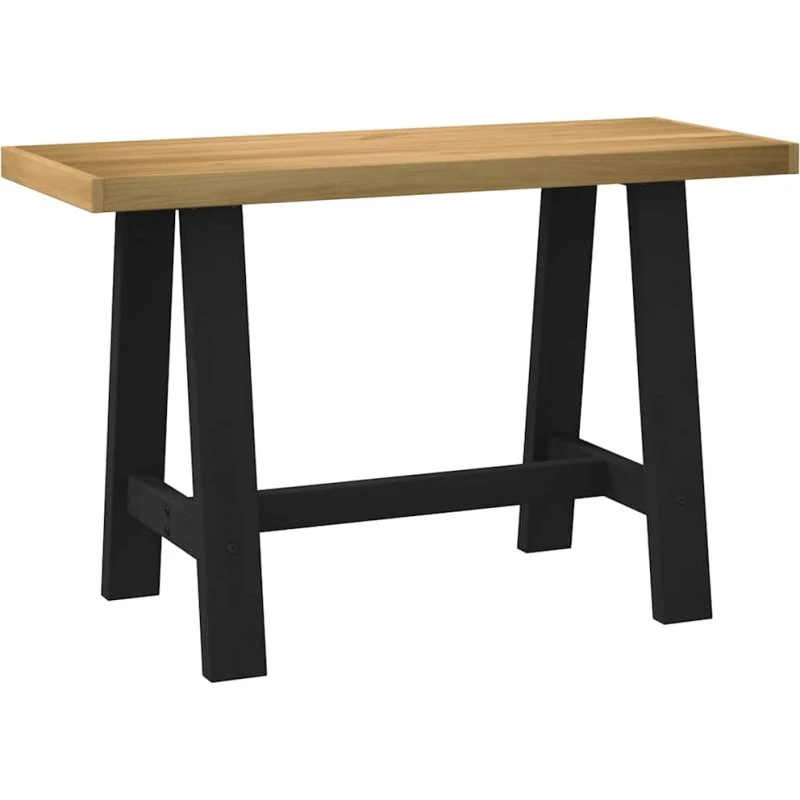 vidaXL Noain A-formede ben 120x50x75 cm massivt fyrretræ
