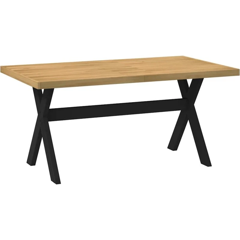 vidaXL NOAIN X-formede ben 160x90x75cm massivt fyrretræ