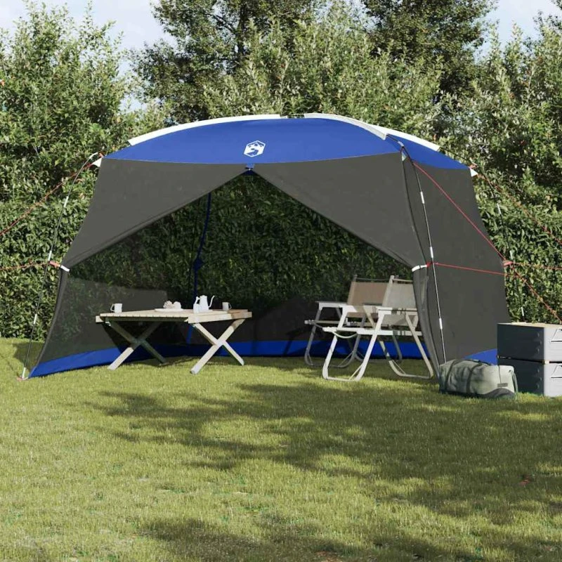 vidaXL Myggenetstelt 380x380x225 cm azurblåt