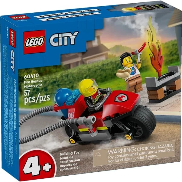 LEGO 60410 Brandslukningsmotorcykel – City redningssæt