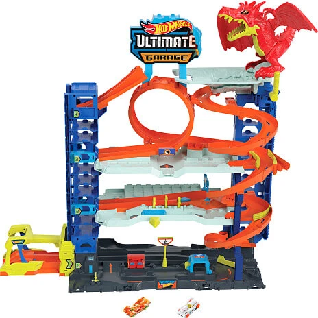 Hot Wheels City Ultimate parkeringshus – plads til over 50 biler