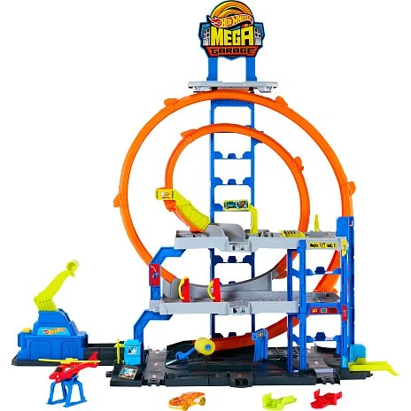 Hot Wheels Mega Loop Garage – assorteret variant