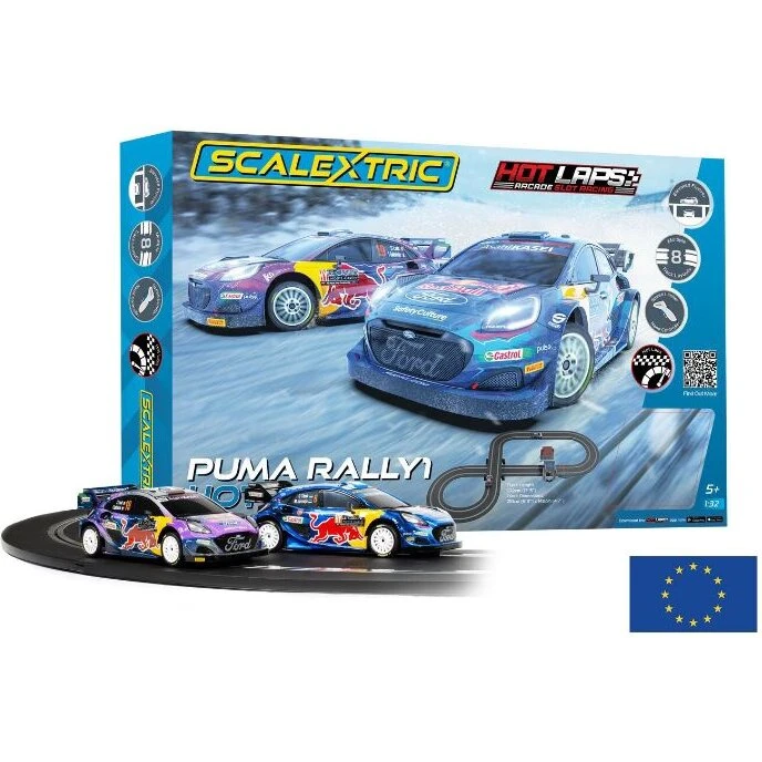 Scalextric Ford Puma WRC Hot Laps 1:32 – 210x140 cm
