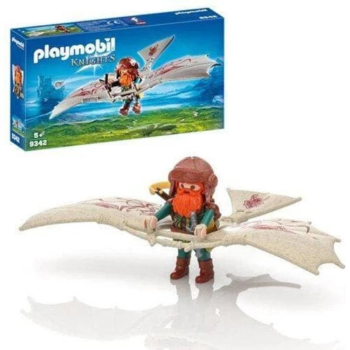 PLAYMOBIL 9342 Dværg flyvemaskine med figur