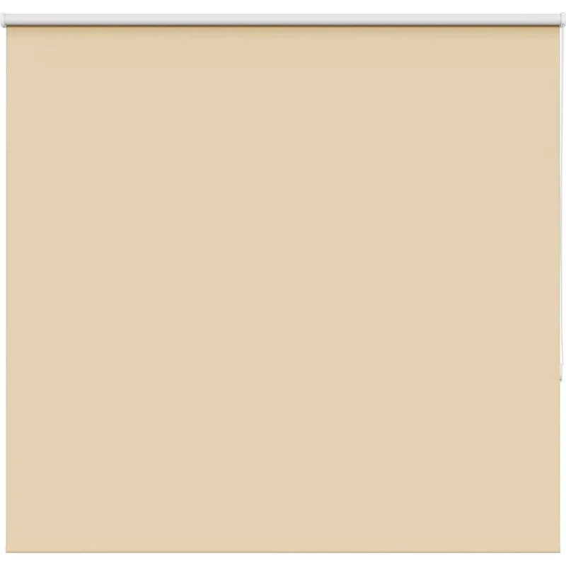 vidaXL Rullegardin Mørklægning 150x130 cm Beige