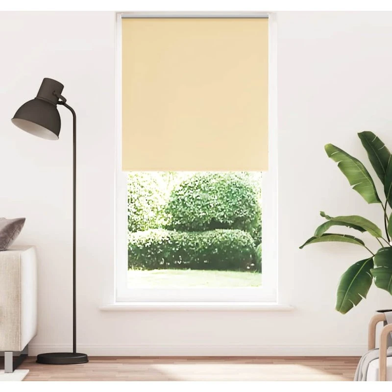 vidaXL Rullegardin Mørklægning 110x230 cm, 105,7 cm stofbredde, polyester