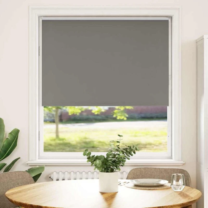 vidaXL Rullegardin Mørklægning 105x130 cm, 100,7 cm Stofbredde, Polyester