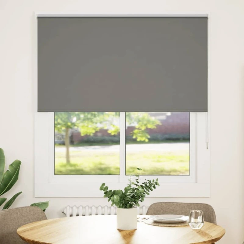 vidaXL Rullegardin Mørklægning 120x150 cm, 100% Polyester