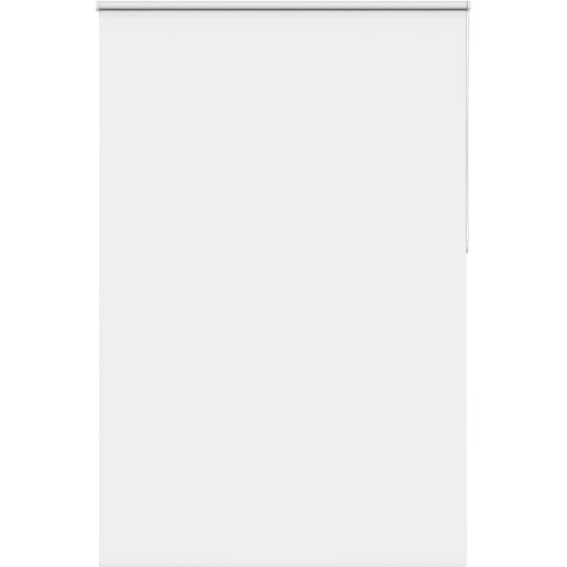 vidaXL Rullegardin Mørklægning 150x230 cm, Hvid, 100% Polyester
