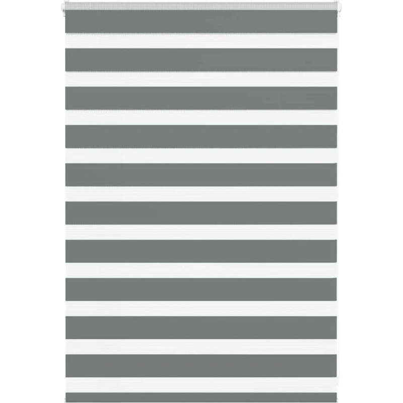 vidaXL Zebragardin Mørkegrå 115x100 cm