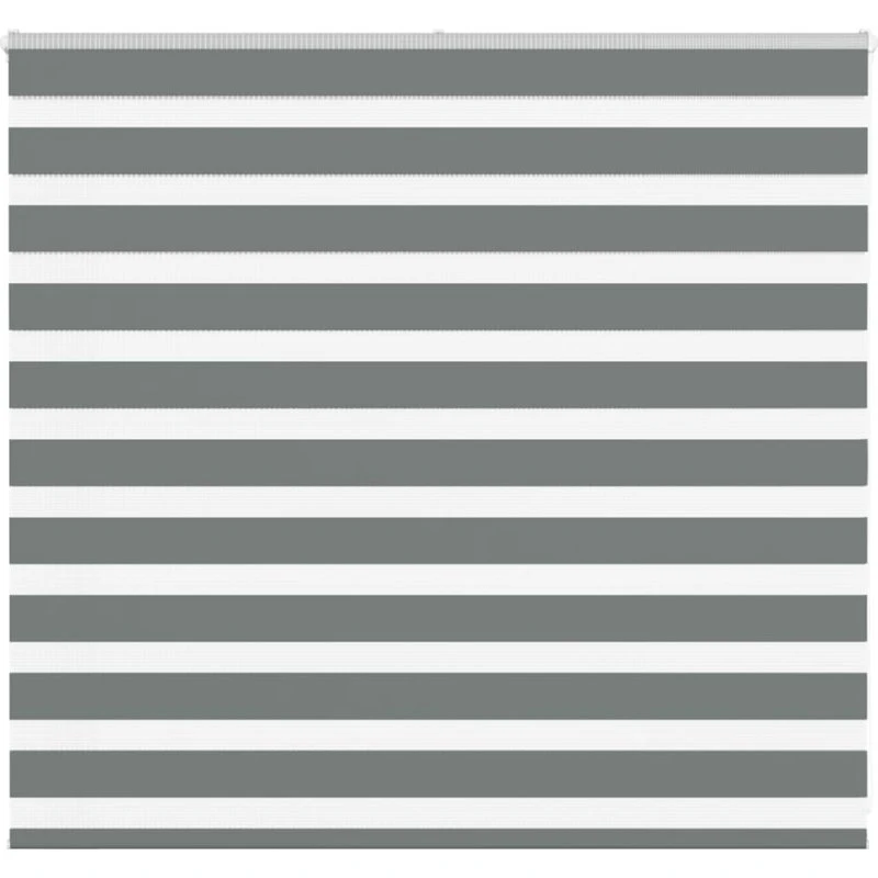 vidaXL Zebragardin Mørkegrå 155x100 cm
