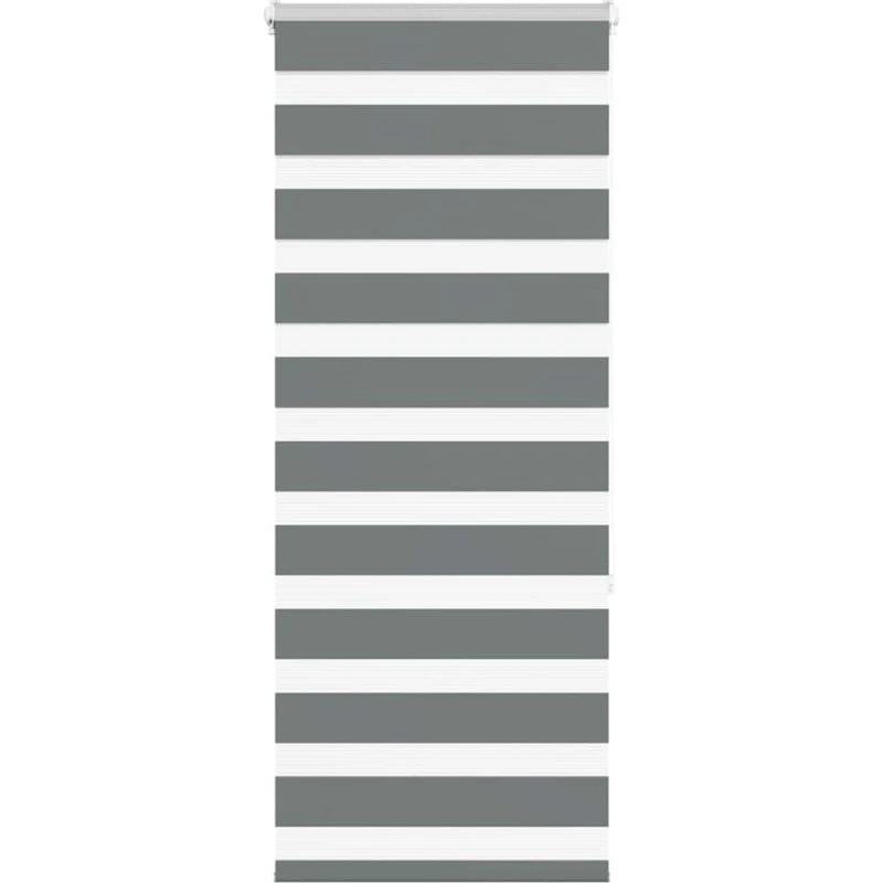 vidaXL Zebragardin Mørkegrå 55x150 cm