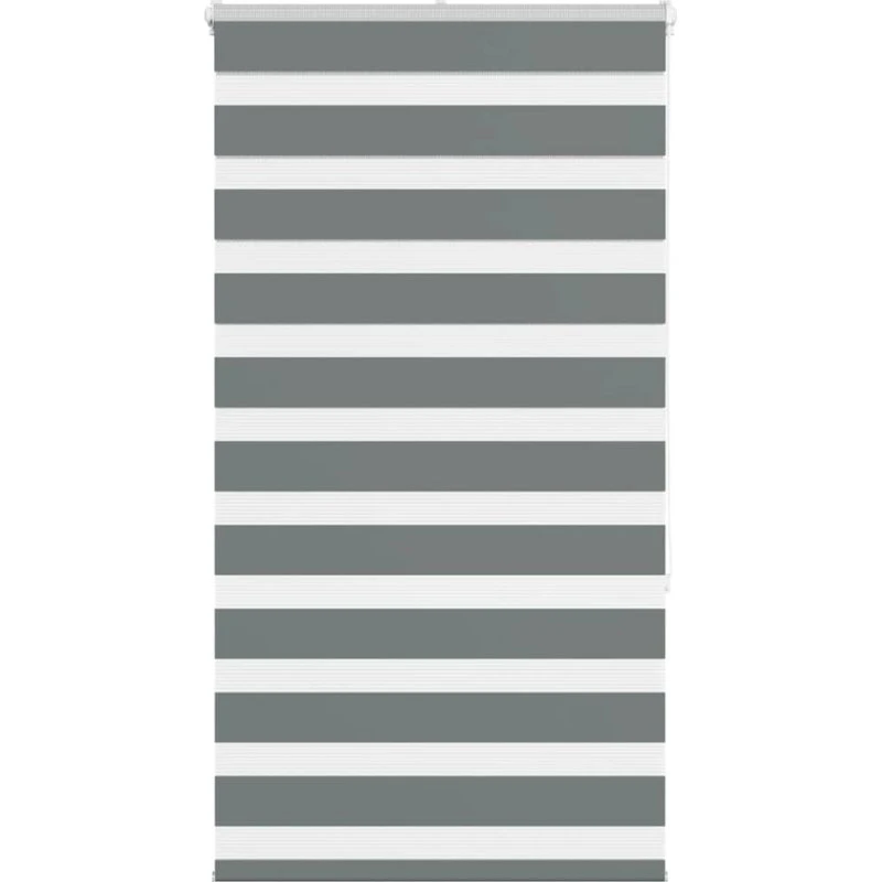 vidaXL Zebragardin Mørkegrå 85x150 cm