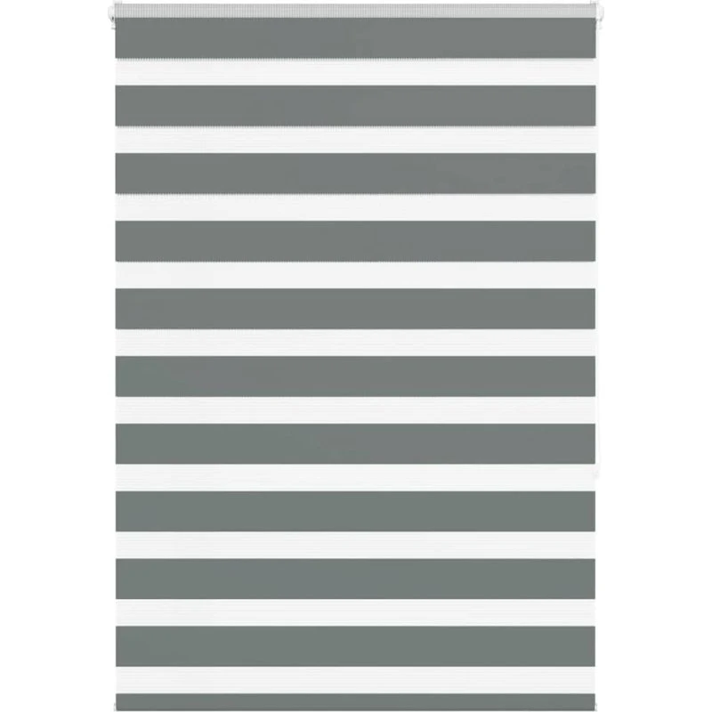vidaXL Zebragardin mørkegrå 95x150 cm