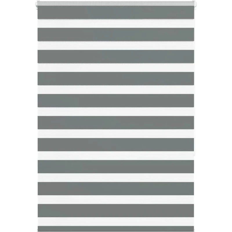 vidaXL Zebragardin Mørkegrå 115x150 cm