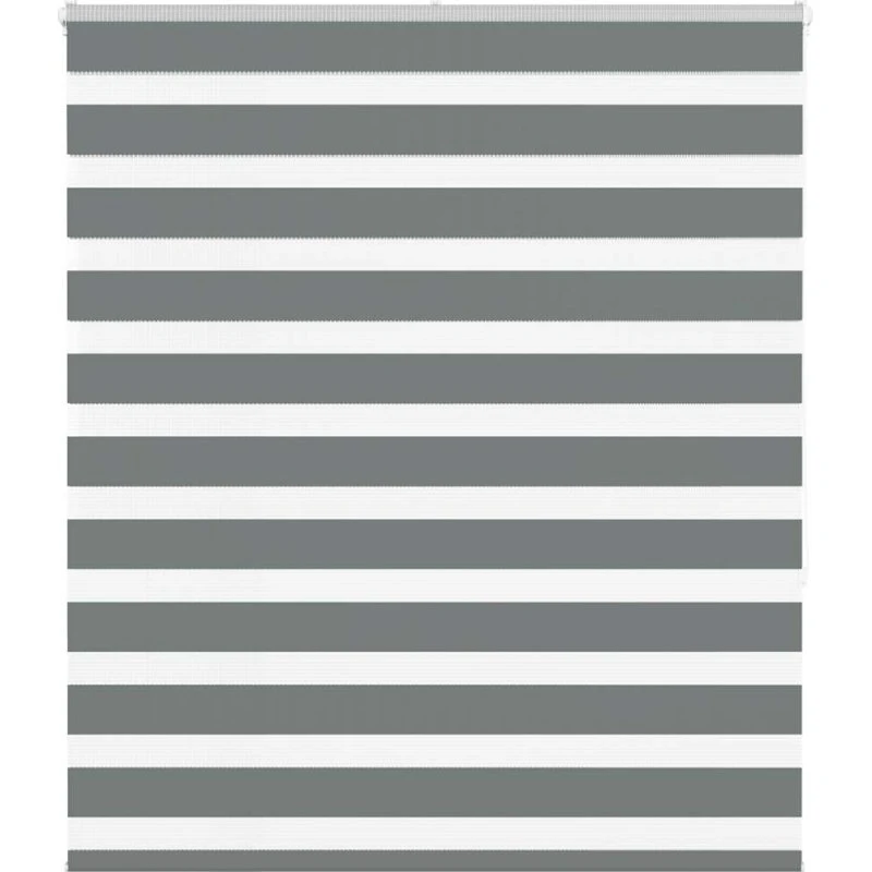 vidaXL Zebragardin mørkegrå 125x150 cm