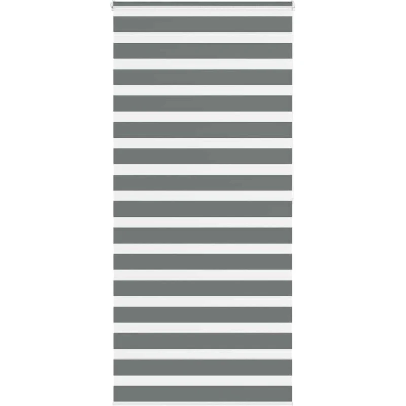 vidaXL Zebragardin Mørkegrå 95x200 cm