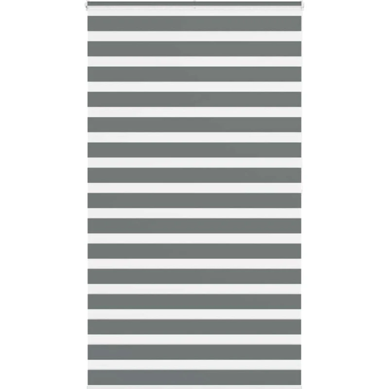 vidaXL Zebragardin Mørkegrå 130x200 cm