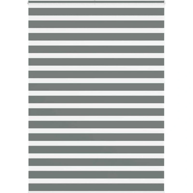 vidaXL Zebragardin Mørkegrå 165x230 cm