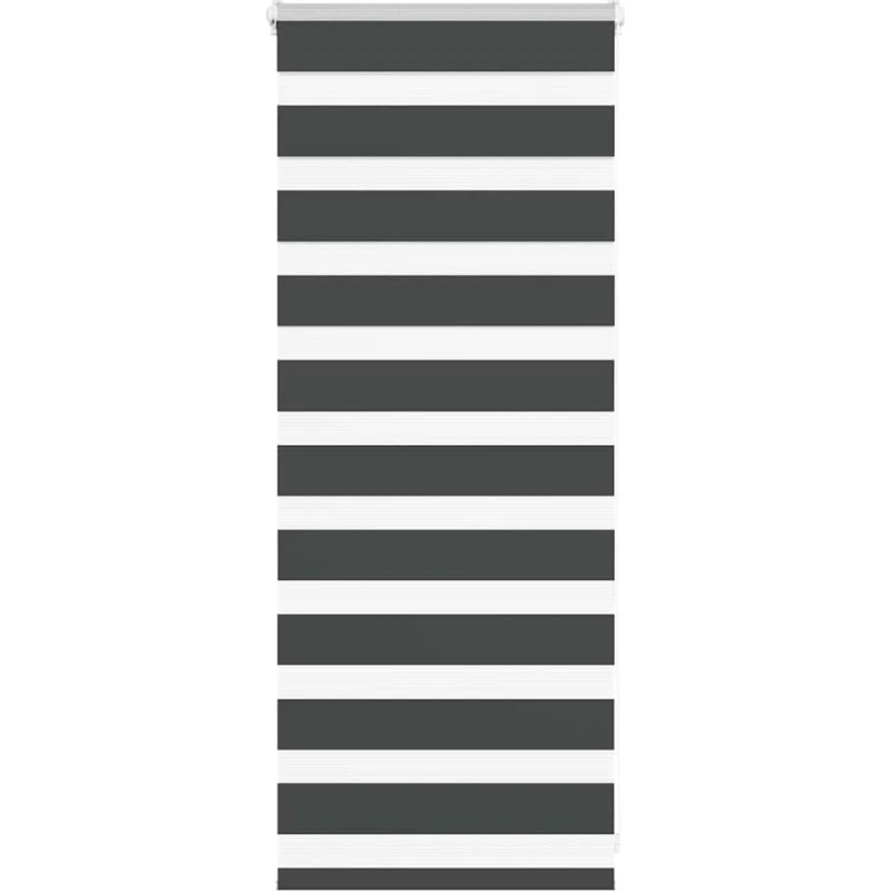 vidaXL Zebragardin Sort 60x100 cm, 55,9 cm bred, 100 % polyester