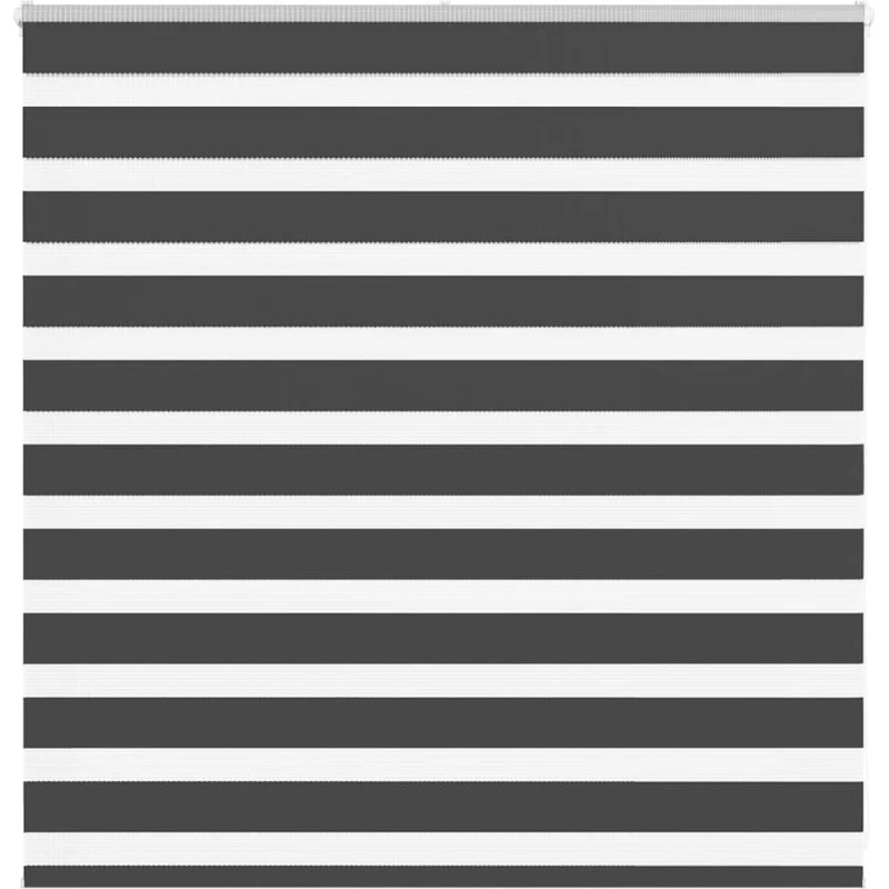vidaXL Zebragardin 150x100 cm, sort, 100% polyester