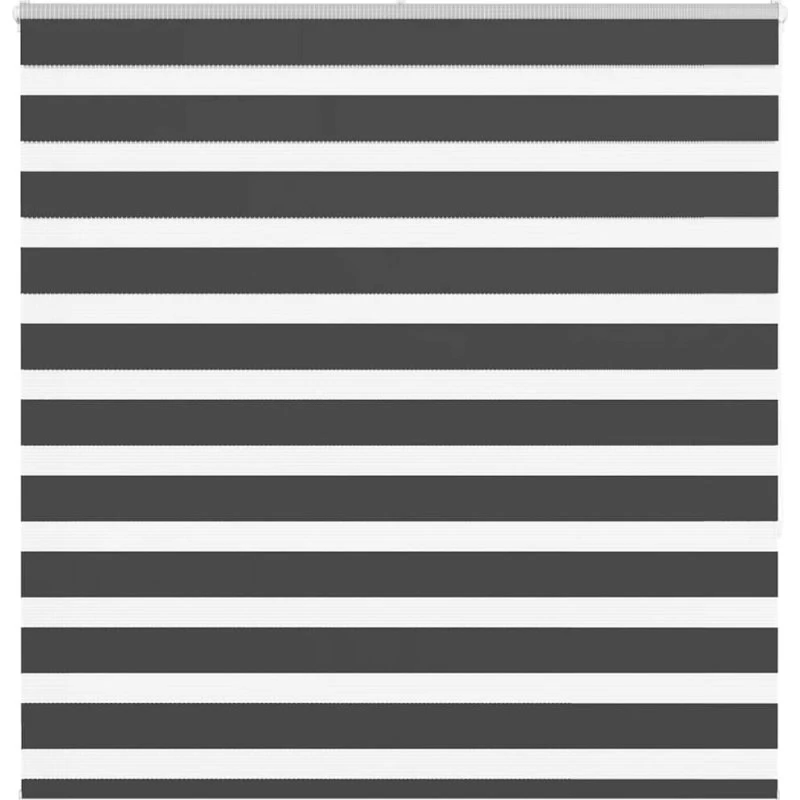 vidaXL Zebragardin Sort 150x150 cm, 100% Polyester