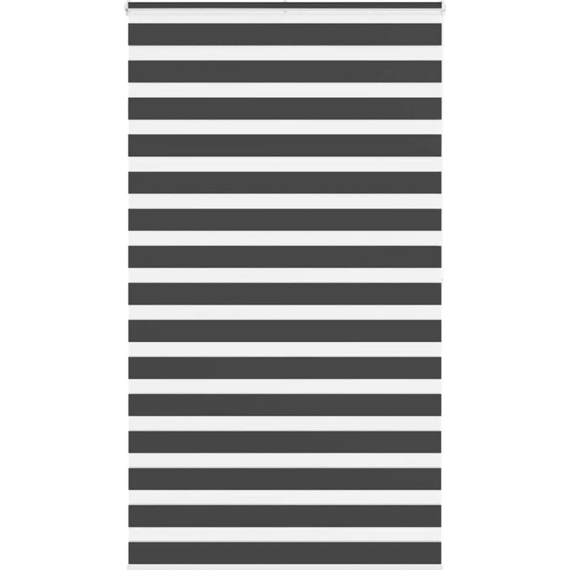 vidaXL Zebragardin Sort 130x200 cm