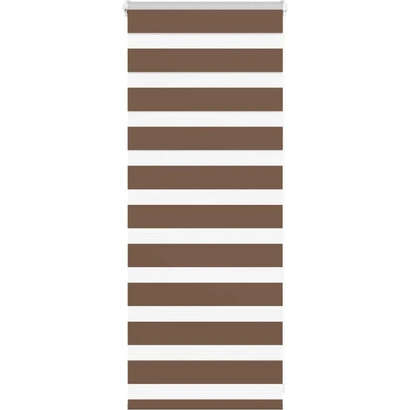 vidaXL Zebragardin Brun 60x100 cm, 100% Polyester