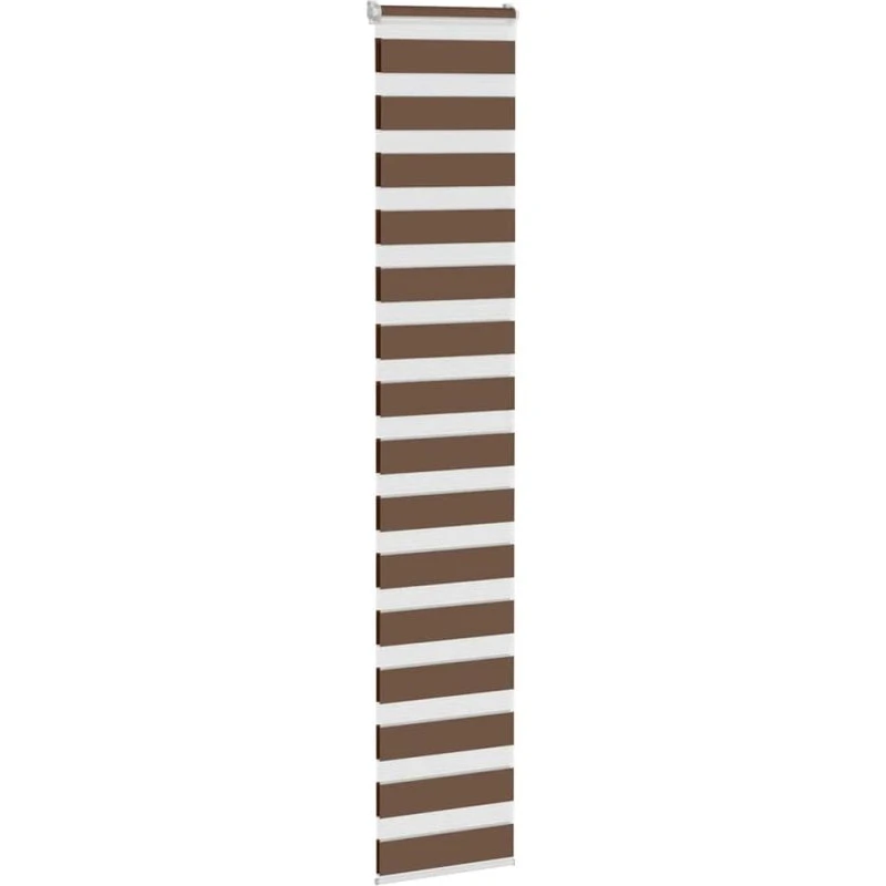 vidaXL Zebragardin Brun 40x200 cm, 35,9 cm Bredde, Polyester