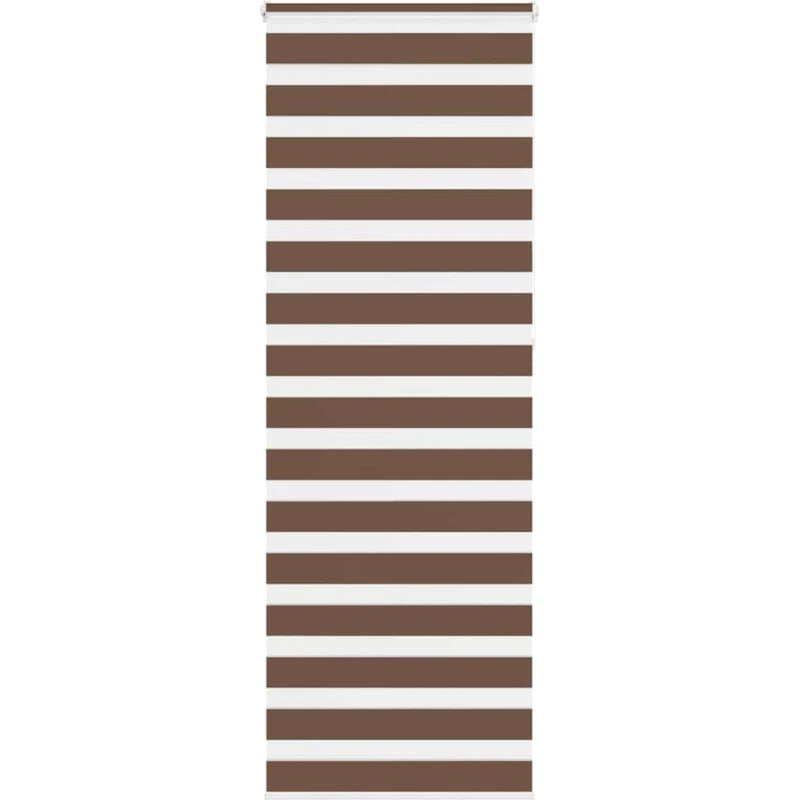 vidaXL Zebragardin Brun 80x230 cm, 100% Polyester