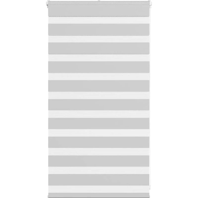 vidaXL Zebragardin Lysegrå 80x100 cm