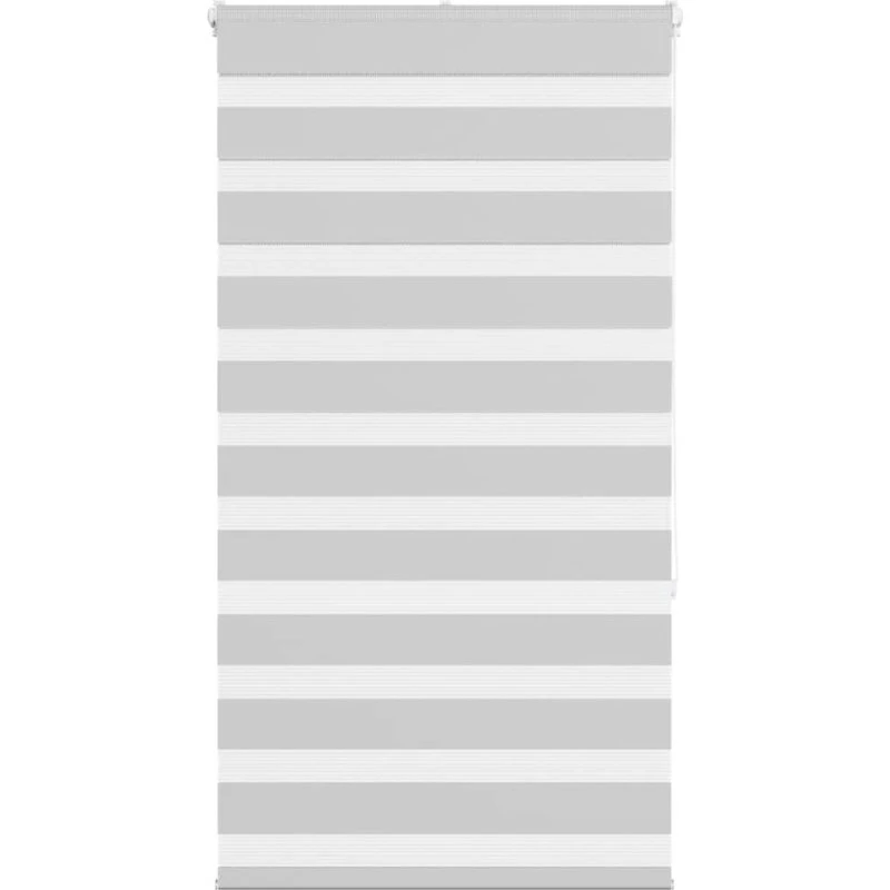 vidaXL Zebragardin Lysegrå 70x150 cm