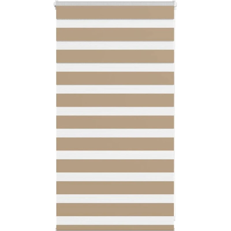 vidaXL Zebragardin Sandbrun 85x100 cm