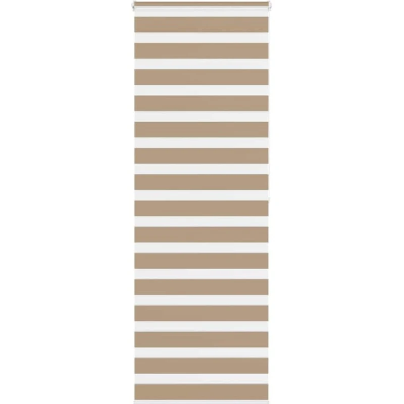 vidaXL Zebragardin Sandbrun 90x200 cm