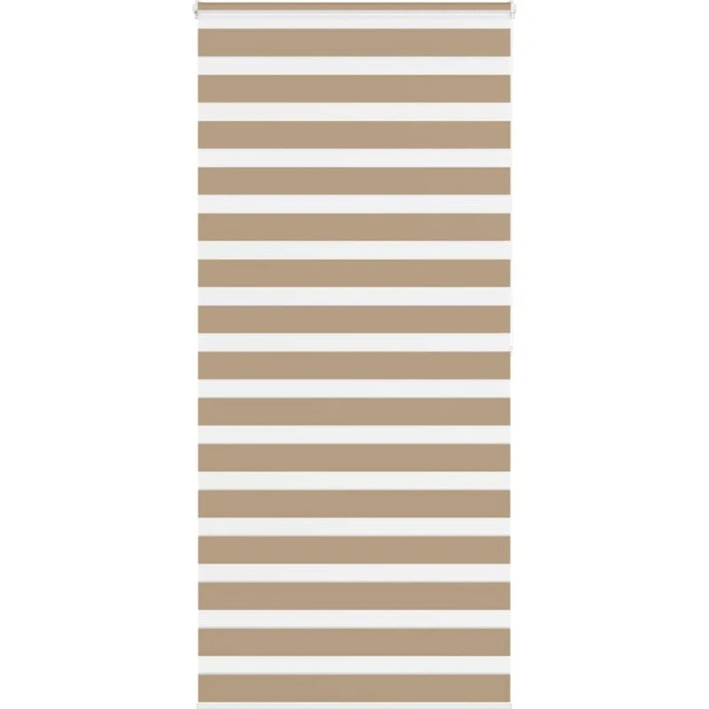 vidaXL Zebragardin Sandbrun 95x200 cm