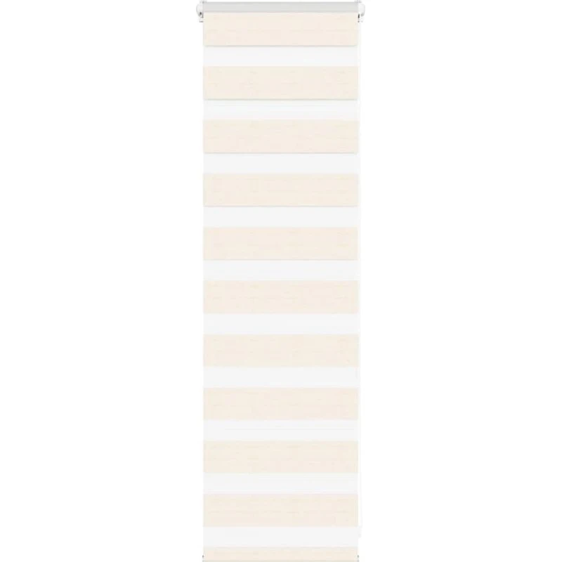 vidaXL Zebragardin Marmorbeige 45x100 cm, 40,9 cm bred, polyester