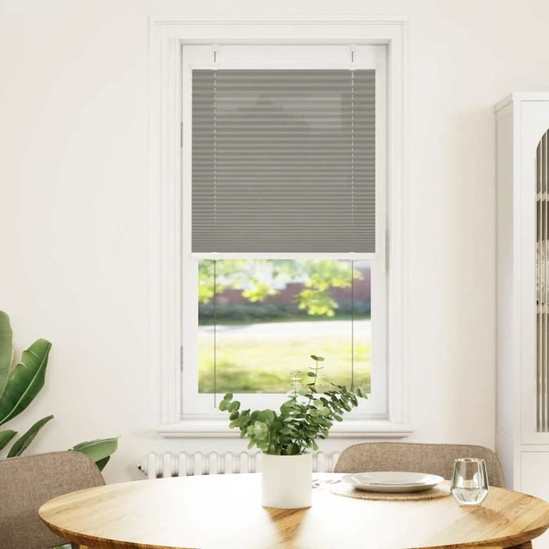 vidaXL Plisségardin Antracit 65x100 cm, 100 % Polyester