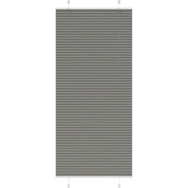 vidaXL Plisségardin Antracit 95x200 cm
