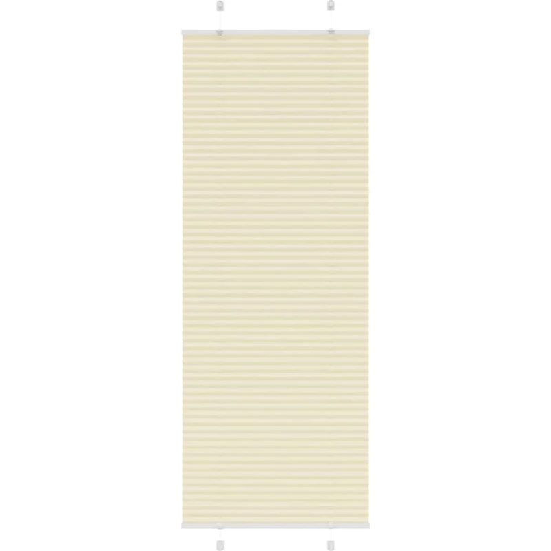 vidaXL Plisségardin Fløde 70x200 cm, 69,4 cm Stofbredde, Polyester