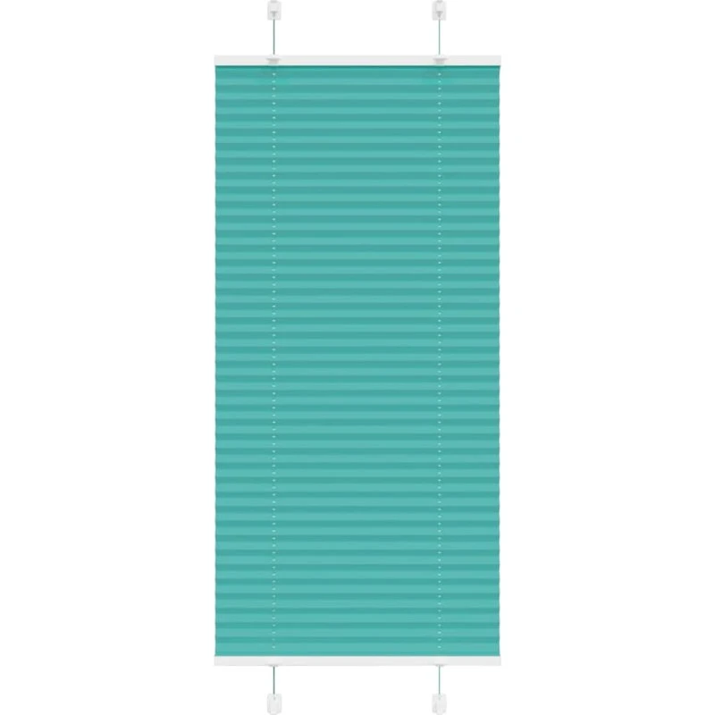 vidaXL Plisségardin Benzin Grøn 55x150 cm