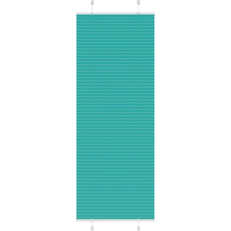 vidaXL Plisségardin Benzin Grøn 80x200 cm