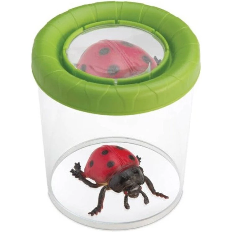 Navir Mega Insektglas med lup 6 cm og 3x forstørrelse (H12×Ø11 cm)