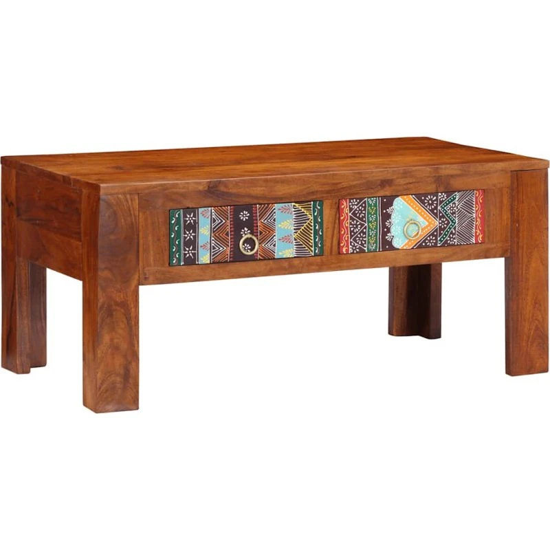 vidaXL Sofabord 90x50x40 cm i Massivt Akacietræ