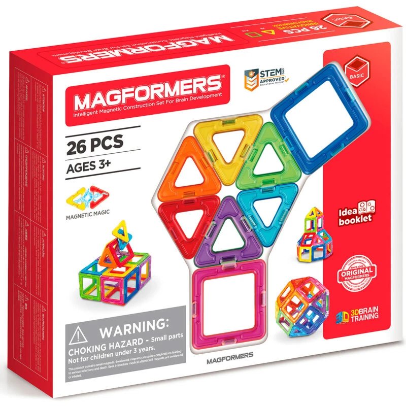 Magformers 26 dele – trekanter og firkanter