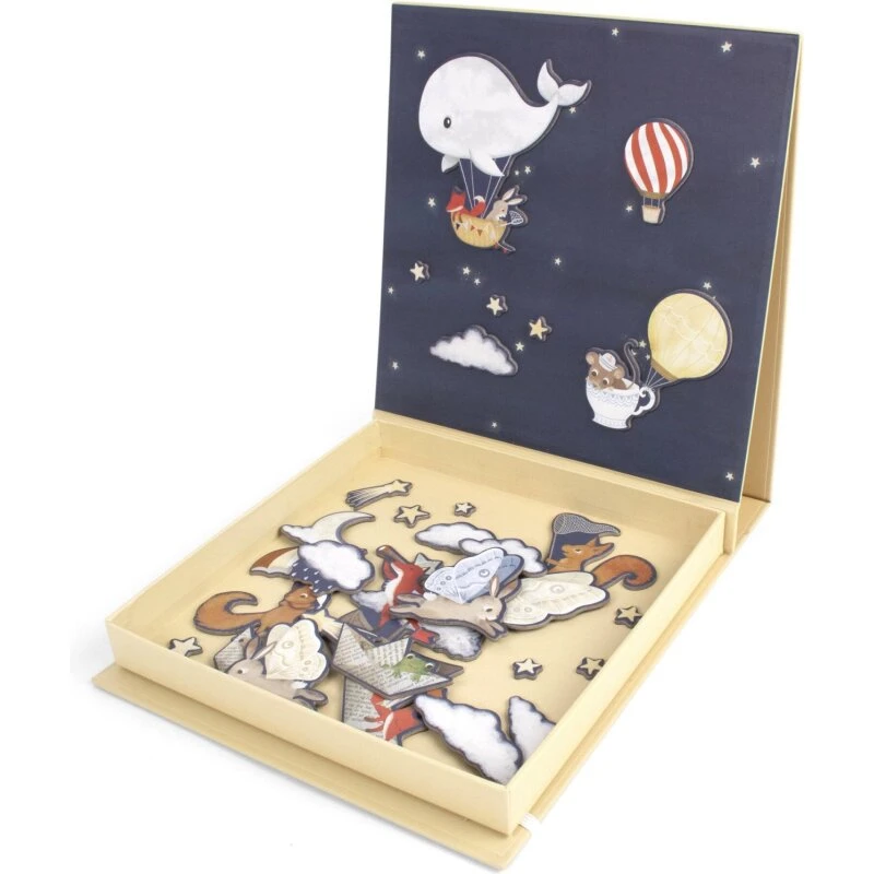 FILIBABBA Dreamy Adventurers – Magnetisk legesæt med figurer